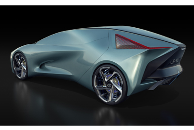 Lexus LF-30 Electric Monospace Design Study 2019 